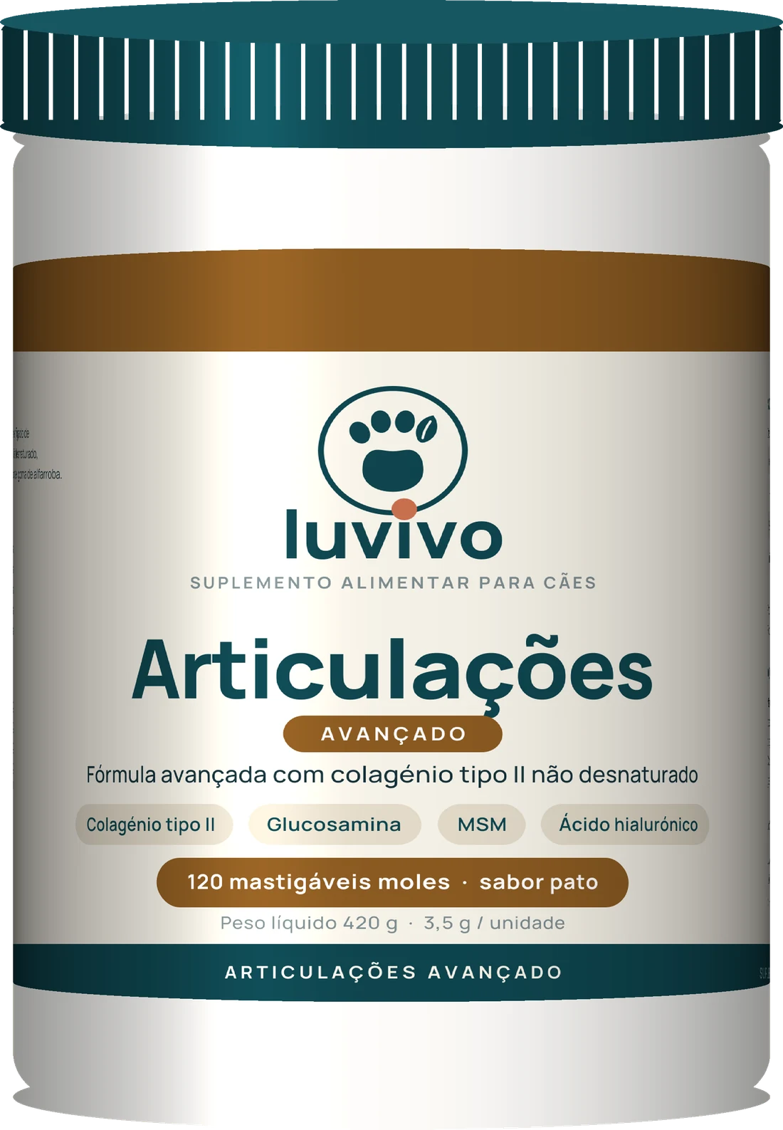 Embalagem Luvivo Articulações Avançado
