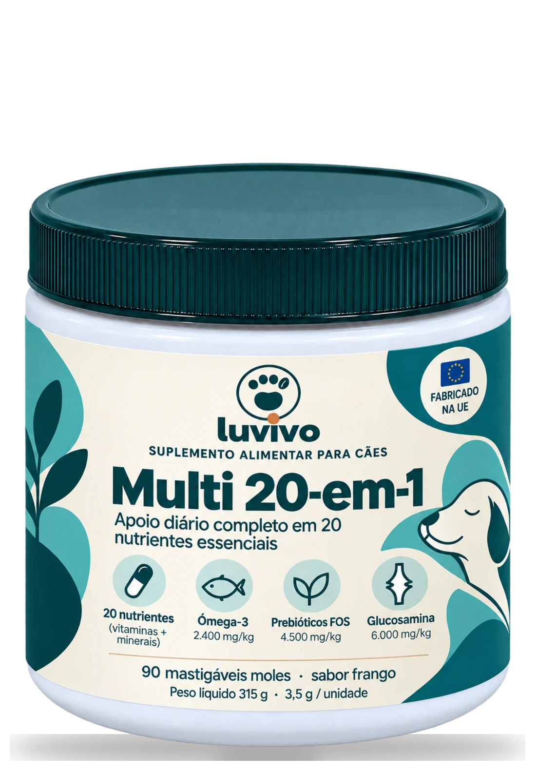 Embalagem Luvivo Multi 20-em-1